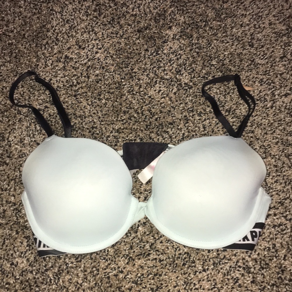 Pink bra